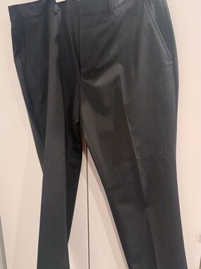 Kenneth Cole Reaction Black Slim Dress Pants
